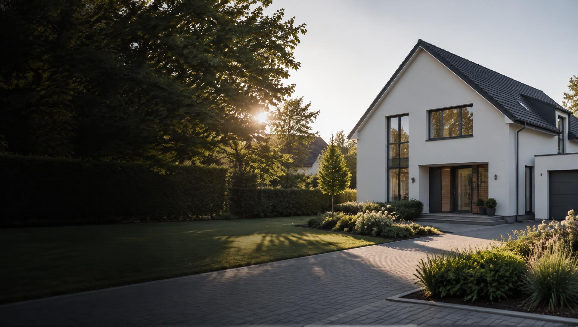Modernes Einfamilienhaus im Grünen
